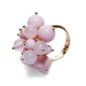 anello regolbile rosa cipria