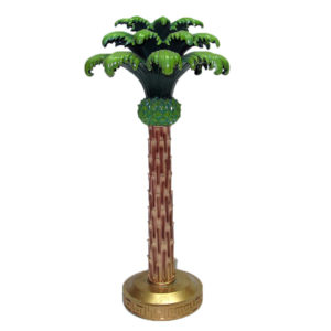 Candelabro alto a forma di palma
