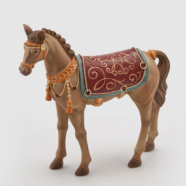 Cavallo decorativo marrone EDG