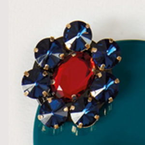 Spilla Fiori di Cristalli Cleopatra