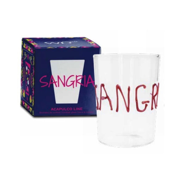 Bicchiere in vetro borosilicato Sangria WD Lifesyle