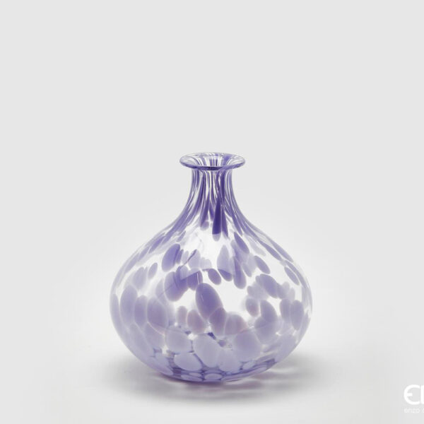 Vaso in vetro Lavender di Enzo De Gasperi