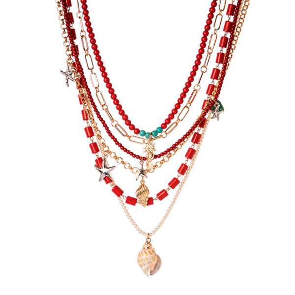 Collana multifilo Coraline di Sodini Bijoux