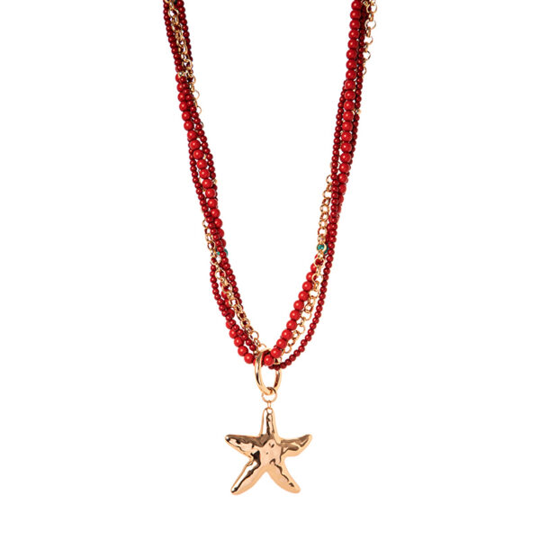 Collana multifilo stella Coraline