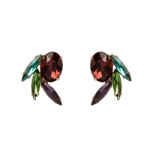 Orecchini con cristalli multicolor di Sodini Bijoux