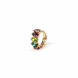 Anello cristallo multicolore di Sodini Bijoux