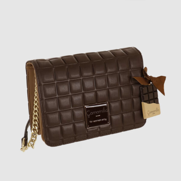 Borsa a tracolla con patta Dark Milk Camomilla Milano