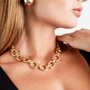 Collana girocollo oro Chain di Mya Accessories
