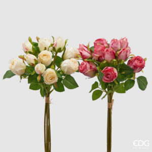 Mazzo rose artificiali EDG