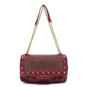 Borsa tracolla bordeaux Ashley di Maria Celine