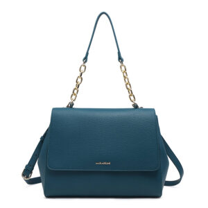 Borsa da spalla verde Holly di Maria Celine