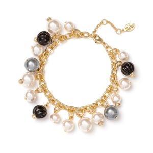 Bracciale con perle e boule Matilda di Sodini Bojoux