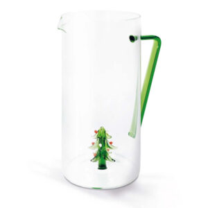 Caraffa in vetro con albero di Natale wd lifestyle