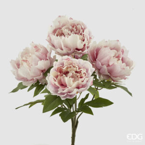 Mazzo peonie artificiale edg enzo de gasperi