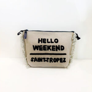 Pochette corda Hello Weekend Saint Tropez Marinette
