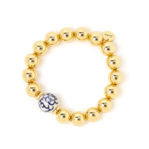 Bracciale elastico boule e sfera Jasmine di Sodini Bijoux