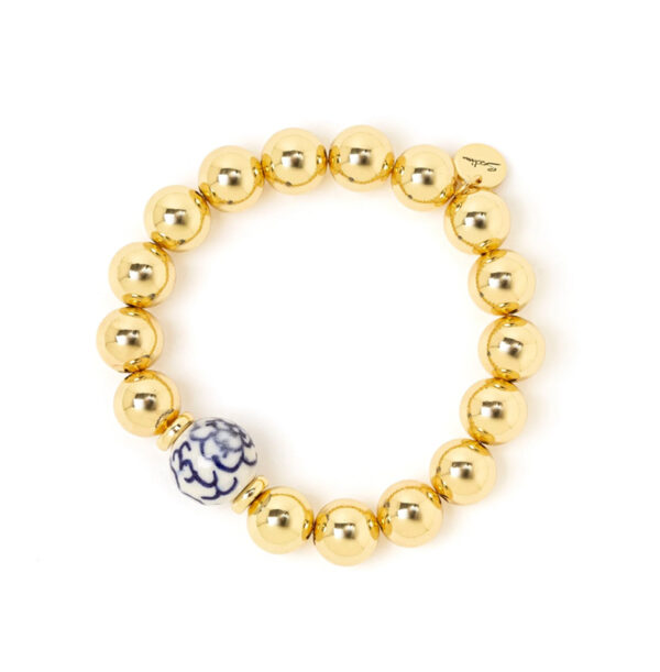 Bracciale elastico boule e sfera Jasmine di Sodini Bijoux
