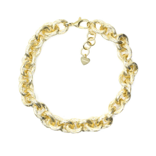Collana girocollo a catena oro Personalità di Dolman Bijoux