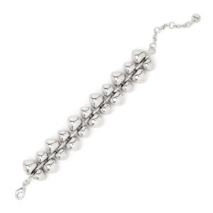 Bracciale con gemme doppio filo argento Cocoon di Sodini bijoux