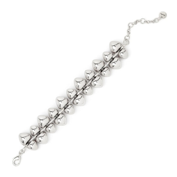 Bracciale con gemme doppio filo argento Cocoon di Sodini bijoux