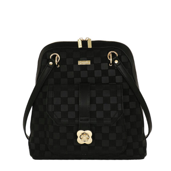 Borsa zaino nero Kate di Camomilla Milano