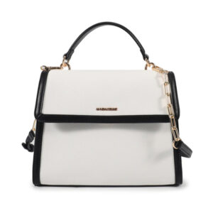 Borsa a mano bianca Primula di Maria Celine