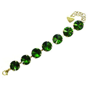 Bracciale verde oliva Moonshine Dolman Bijoux