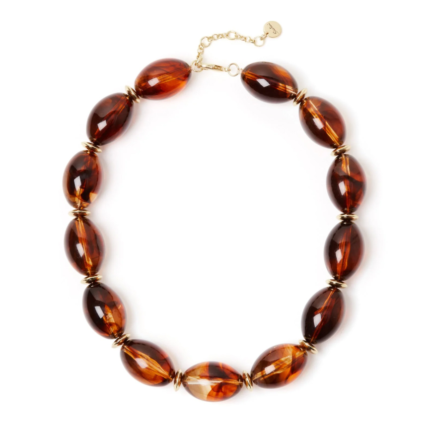 Collana corta marrone Vieste di Sodini Bijoux
