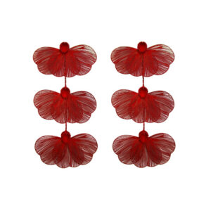 Orecchini pendenti con petali Xenia di Dolman Bijoux