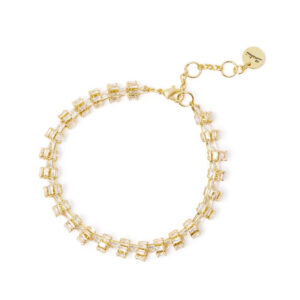 Bracciale con anellini e zirconi Serenissima di Sodini Bijoux