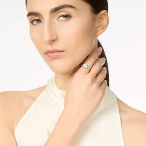 Anello bypass Juliet di Sodini Bijoux