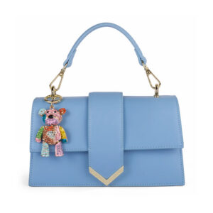 Borsa a tracolla celeste Kayla di Giorgio Idee
