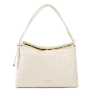 Borsa a spalla avorio Perla di Maria Celine