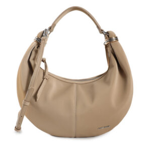 Borsa hobo taupe Alba di Maria Celine