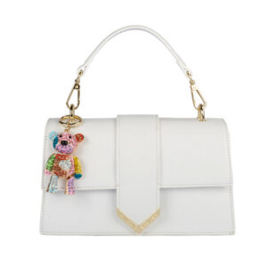 Borsa a tracolla bianca Kayla di Giorgio Idee