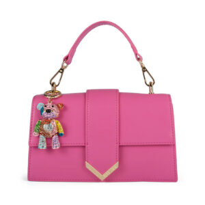 Borsa a tracolla fuxia Kayla di Giorgio Idee