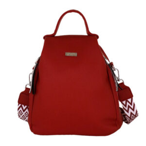 Zaino rosso Chic Frizzy di Camomilla Milano