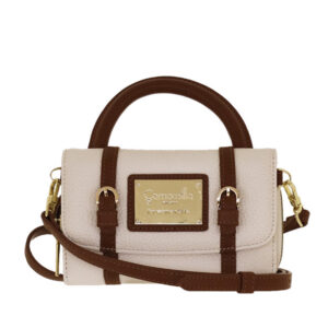 Borsa portafoglio bianco Toffee di Camomilla Milano