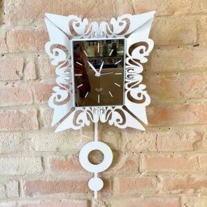 Orologio a pendolo da parete Vanity Arti e Mestieri