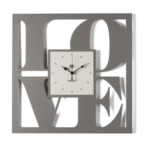 Orologio da parete di design Love