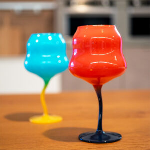 Calici da cocktail in vetro Multicolor set da 2 WD722C