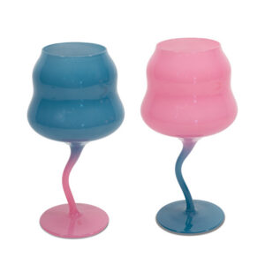 Calici da cocktail in vetro Multicolor set da 2 WD722C