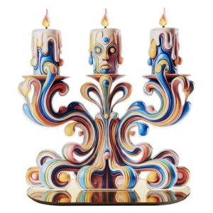 Candelabro decorativo Candy Pop DUE Linee Recanati